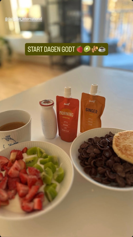 Daily+ till frukosten